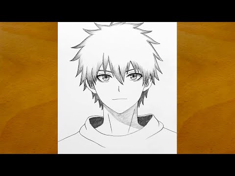 How to Draw a Cool Anime Boy || Step-by-Step Pencil Art || Anime Drawing Ideas