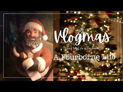 Sephora First Experience, Thrifted Drapes Install, & A Cheerful Black Santa - Vlogmas 2024 Day 8