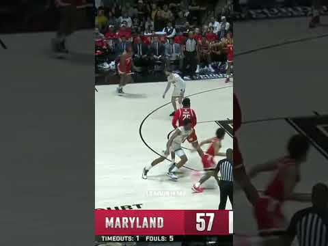 Derik Queen Back-to-Back 3s vs Purdue