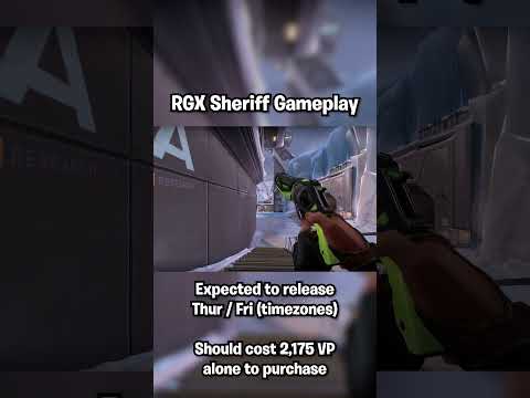 VALORANT RGX Sheriff Gameplay