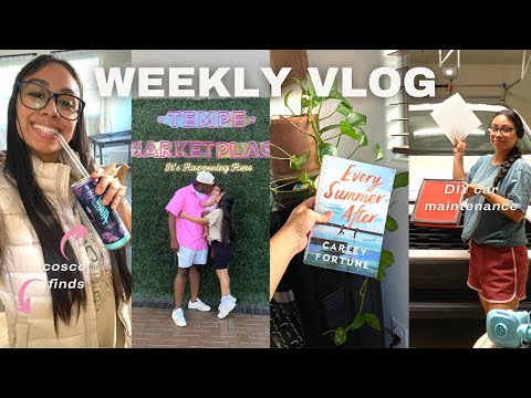 WEEKLY VLOG | Cosco Finds, Reading 'Every Summer After', Changing Car Filters