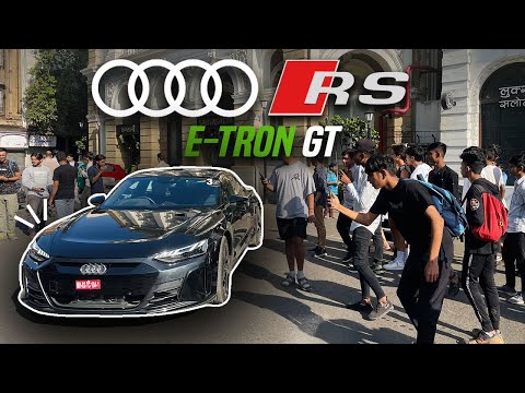 Sunday drive in an EV, the Audi RS e-tron GT! / 0-100 in 3.3 seconds!