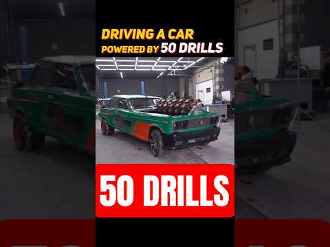 50 cordless drill engine - it drives!