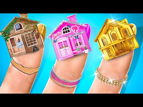 POOR VS RICH VS GIGA RICH || Art Challenges And Simple School Hacks by 123 GO! Galaxy