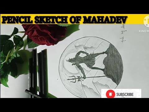 ADIYOGI MAHADEV SKETCH|HOW TO DO LORD SIVA DRAWING #viral #mahadev