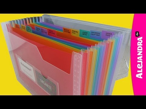 Receipt Organizer for Home Office Organization