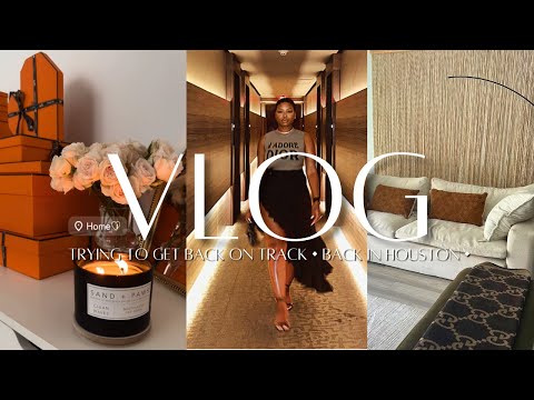 VLOG: Back in Houston, New Gym Bae, I want to be OUTSIDE!!! | GeranikaMycia