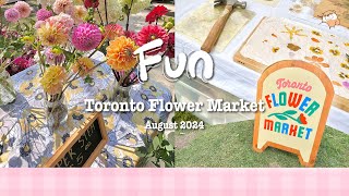 Sarina's Flower 17- 多倫多花藝市集 春夏限定 好玩又好逛 買了一堆花｜ What's in Toronto Flower Market? Happy Scrolling