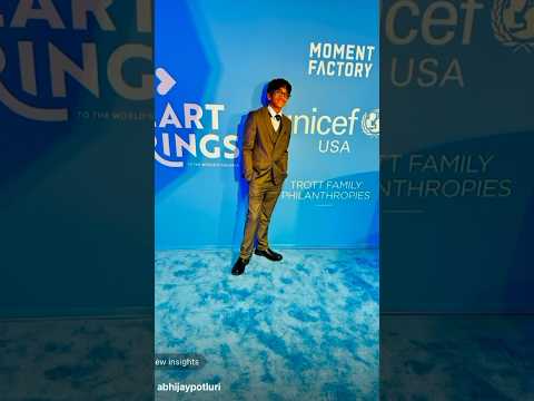 Honored to be invited to the exclusive opening night of #unicef #heartstrings expo in #boston