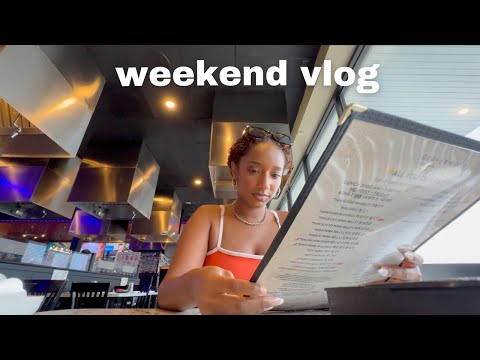 weekend vlog | grwm, clean with me, bar hopping, starbies & more