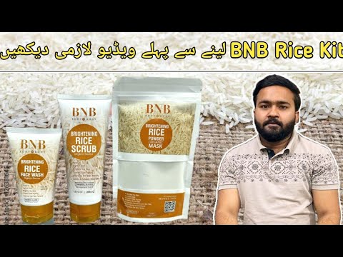 BNB Rice Whitening Kit | 7Day Challenge