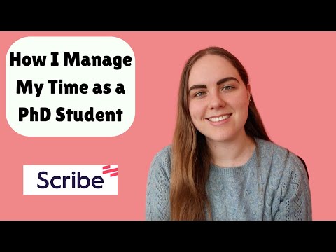 How I Manage My Time Effectively As a PhD Student