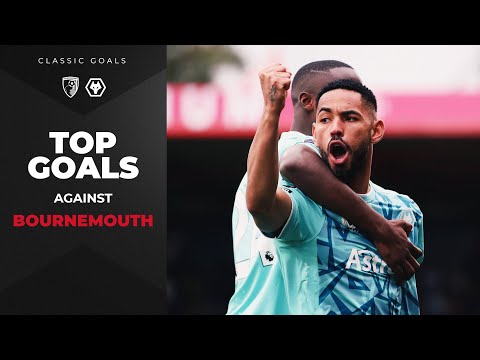 Jimenez, Cunha, Moutinho, Cavaleiro | Top Wolves goals against Bournemouth