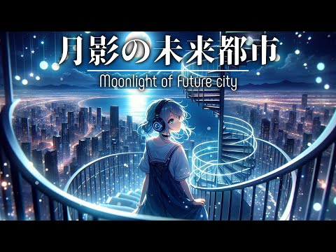 Moon light Future city : Lo-Fi Beats for work & study