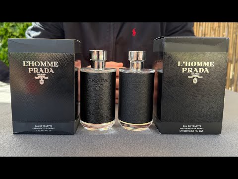 Fake vs Real Prada L’Homme Perfume