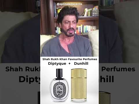 Shah Rukh Khan Favorite Perfume - Diptique + Dunhill | Celebrity News | King Khan Perfume | #SRK