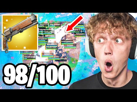 I Hosted a MAMMOTH Pistol Only Tournament In Season 2 Fortnite! (Sweatiest Weapon)