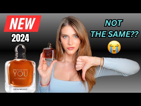 NEW 2024 EMPORIO ARMANI STRONGER WITH YOU INTENSELY REFORMULATION VS ORIGINAL SIDE BY SIDE REVIEW