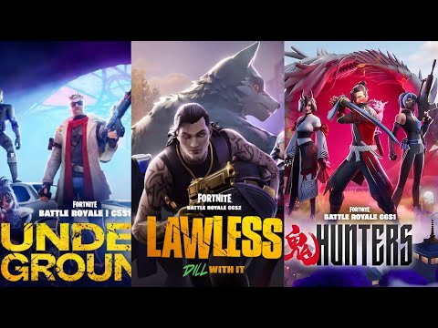 Fortnite Chapter 5 S1-S2 Vs Chapter 6 S1-S2 Cinematic Trailers