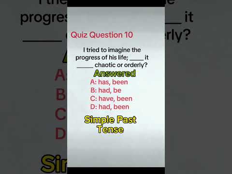 Quiz Question 10 Answered #englishgrammar #englishquizchannel #grammarbasic