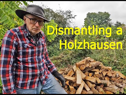 Holzhausen being dismantled