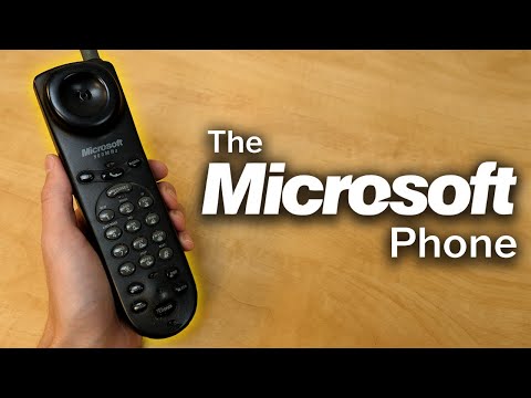 Microsoft's First Phone... From 1998