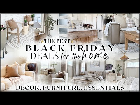 2024 BLACK FRIDAY DEALS for the HOME 🔔 major sales on decor, furniture, + essentials around my home!