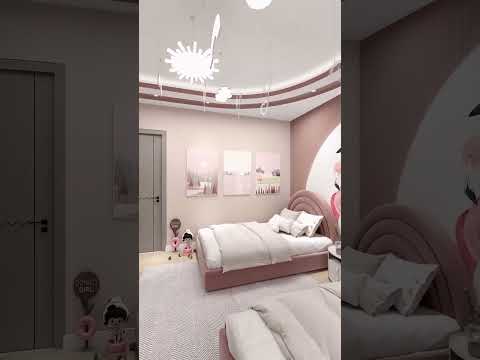 How to make children's bedroom #shortvideo #shortfeed #homedecor #kidsvideo #kidsbedroom