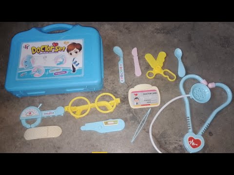 03:21 Minutes Satisfying with Unboxing Blue Doctor Set ASMR