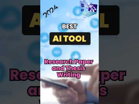 Best AI Tool for Research Paper & PhD Thesis Writing #phd #phdthesis #researchpaper #shorts