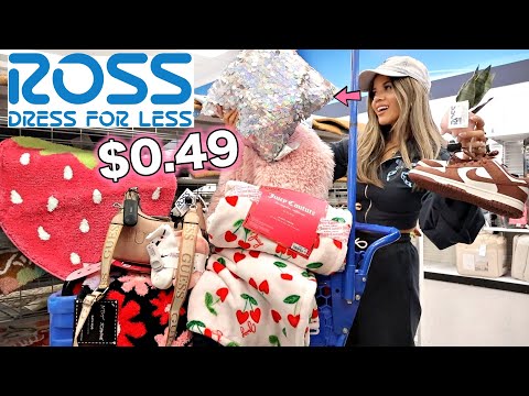 ROSS $0.49 SALE SHOPPING SPREE! WE BOUGHT PINK TAGS!