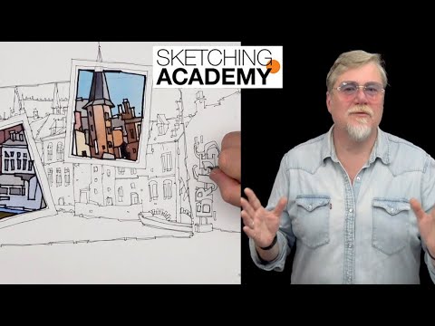 Course on Sketching Academy: Polaroid Pictures