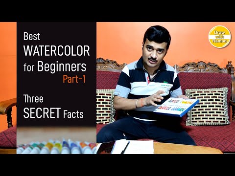 Best watercolor for beginners | Affordable watercolor for beginners (Part 1)