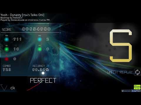 osu! taiko Dynasty - Yooh [714's taiko oni]