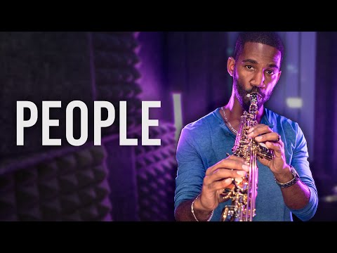 Saxophone Cover of "People" by Nathan Allen