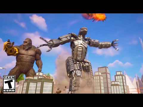 Godzilla x Kong Trailer Fortnite