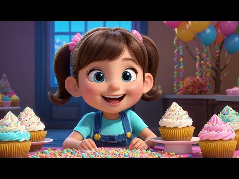 The Cupcake Parade Goes Marching On | Fun Nursery Rhyme for Kids | Sing-Along Song