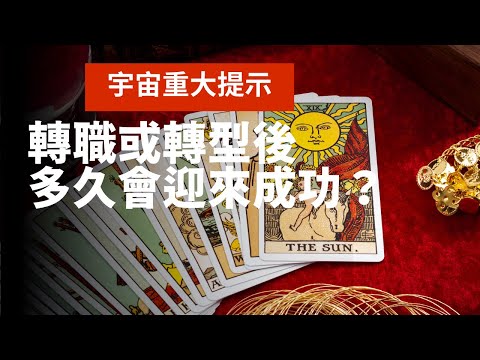 《真正的超前部署》重大提示！宇宙希望你何時轉職/轉型？第一波領取豐盛的時間揭曉！｜不完美講師Sowilo