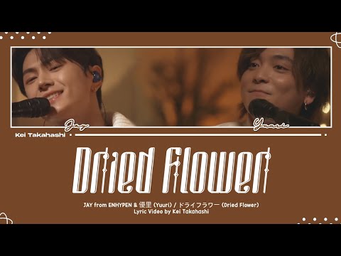 JAY from ENHYPEN & 優里 (Yuuri) / ドライフラワー (Dried Flower) Lyrics [Kan_Rom_Eng]