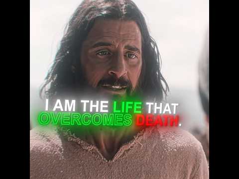 “I AM THE LIFE THAT OVERCOMES DEATH!” | #jesus #shorts #edit #thechosen