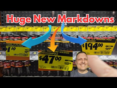 Can't Miss Markdowns and Clearance at Home Depot