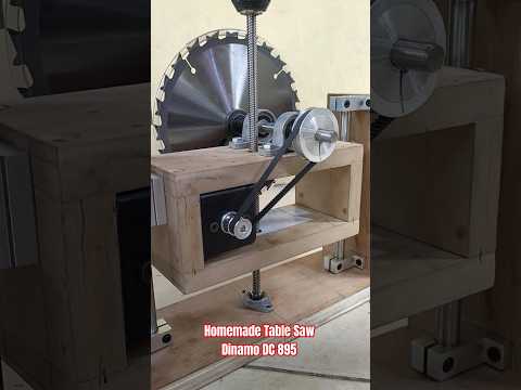 Do it yourself ‼️ mekanisme mesin Table Saw dari Dinamo DC #diy #trending #shorts