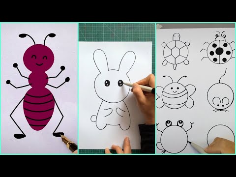 Relaxing Creative Art | Fun and Easy Drawing Tricks. Simple Pencil Drawing Tutorials,  ▶8