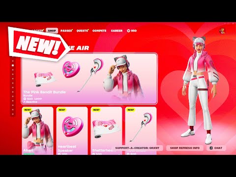 *NEW* FORTNITE AKARI VALENTINE'S DAY SKIN! (Fortnite Item Shop Feb 12th)