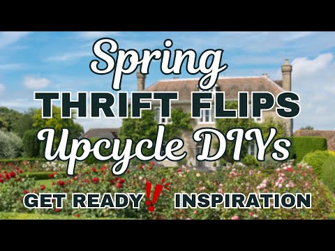 Spring Planter Overload‼️Thrift Flips DIY