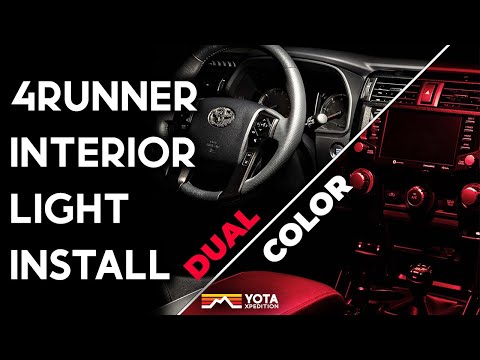 2010 - 2024 4Runner Interior Light Upgrade | Dual Color