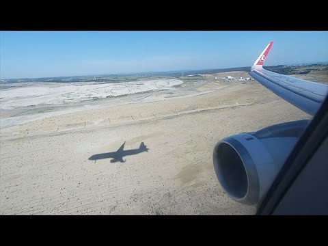 Soft Takeoff & Beautiful Landing. Flight Antalya - Istanbul. II Взлёт и Посадка . Это волшебно!