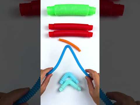 Compilation Of Creation Mini Pop Tubes #poptube #asmr #satisfying #compilation #oddasmr