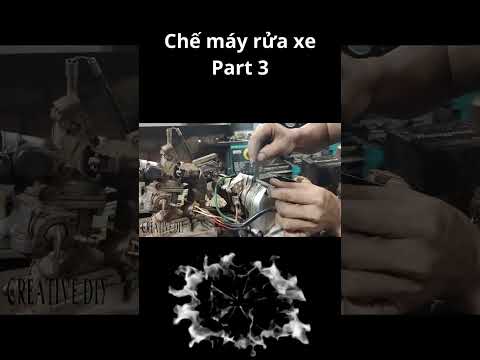 Chế máy rửa xe part 3 #shorts