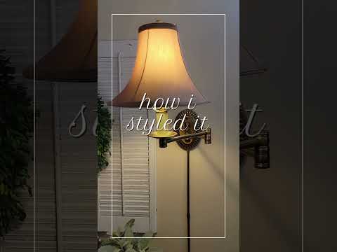 Found an awesome wall lamp! THRIFT WITH ME & HAUL! #shorts